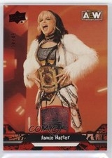 2023 Upper Deck AEW All Elite Wrestling Red Memorabilia 34/49 Jamie Hayter c6q