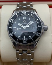 *Box/Papers* Omega Seamaster Ladies Quartz Watch Black 28mm 212.30.28.61.01.001