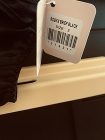 Agent Provocateur Robyn Brief Black Size 2