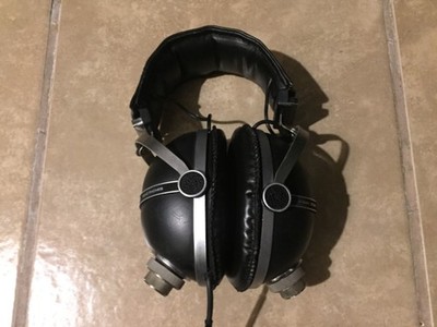 Pioneer SE-505 Stereo Studio Adjustable Over Ear Headphones Working Vintage