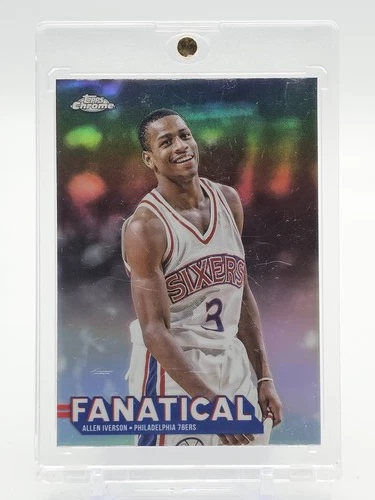 2025 Topps Chrome Allen Iverson Base (RAW)