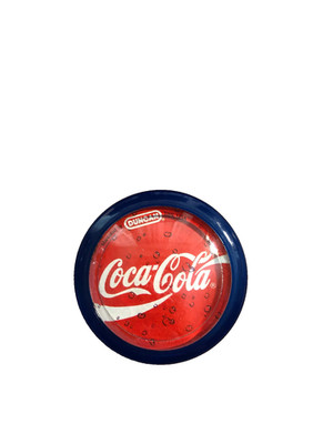 Vintage Coca Cola Yo-Yo, Always Coca Cola  Red bottle cap  By Duncan Toys USA 