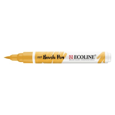 Ecoline Watercolour Brush Pen Yellow Ochre