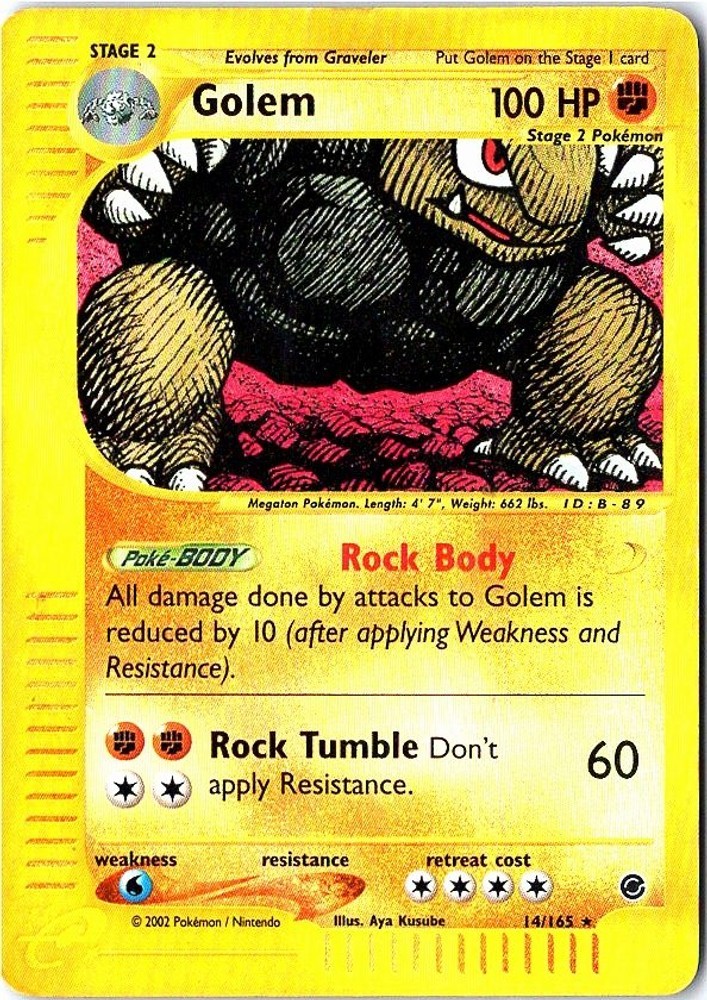 Golem (14) 014/165 Expedition Reverse HolofoilDM