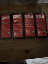 3x Senco AX13EAAP 18g x 25mm Galvanized Straight Brad Nails x5000 And One 20mm