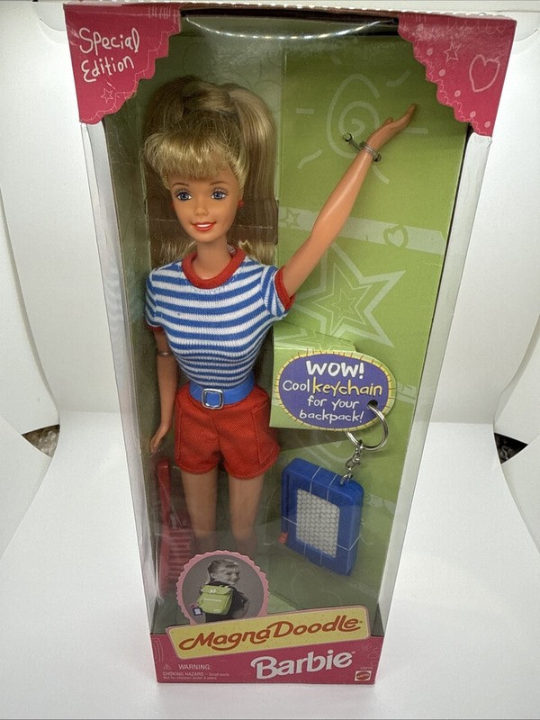 1998 BARBIE DOLL - Magna Doodle - 23275 - Mattel - NIB