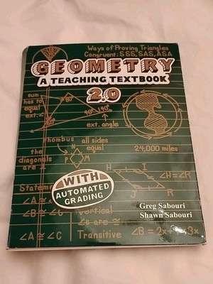 Teaching Textbooks Math Geometry 2.0 Disks CD Homeschool Curriculum Set