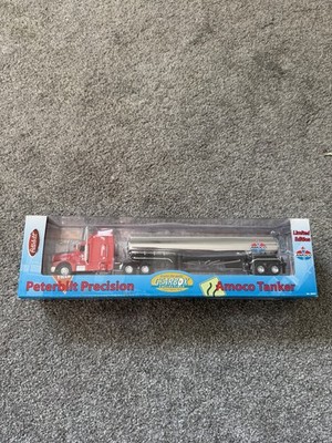 GEARBOX COLLECTIBLES 1/64 AMACO Diecast Peterbilt Truck w/ Tanker