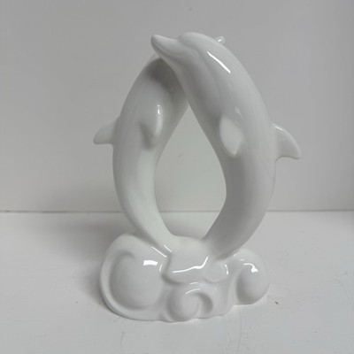 Moments By Coalport Perfect Harmony Dolphin Figurine Bone China England White