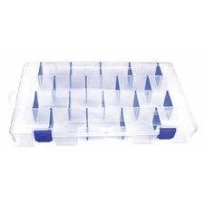 Flambeau 5007 Adjustable Compartment Box, 4 To 35 Compartments, 13-11/16 In L X