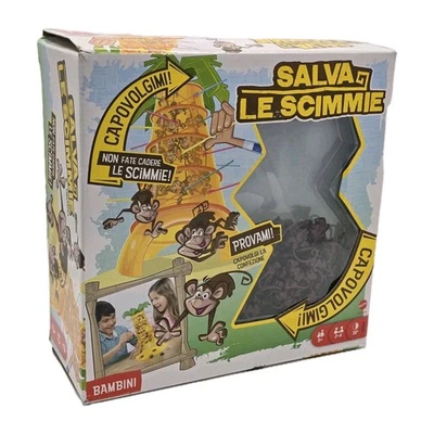 SOS Affenalarm Spiel Würfelspiel Kinderspiel 2-4 Spieler B-Ware italienisch - Bild 1 von 4