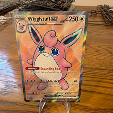 Pokémon TCG Wigglytuff ex 187/165 SV 151 UR Full Art Holo HP 250 on eBay
