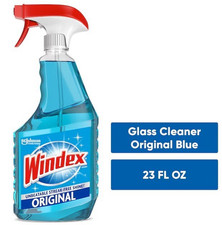 Windex Glass and Window Cleaner Spray, Original Blue, 23oz 0.37 per fl oz