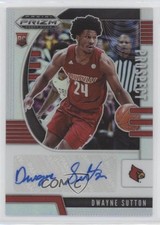 2020-21 Panini Prizm Draft Picks Prospect Silver Dwayne Sutton #PA-DS Auto 0y9v