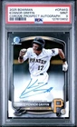 Konnor Griffin 2025 Bowman Chrome  Prospect Auto  PSA9