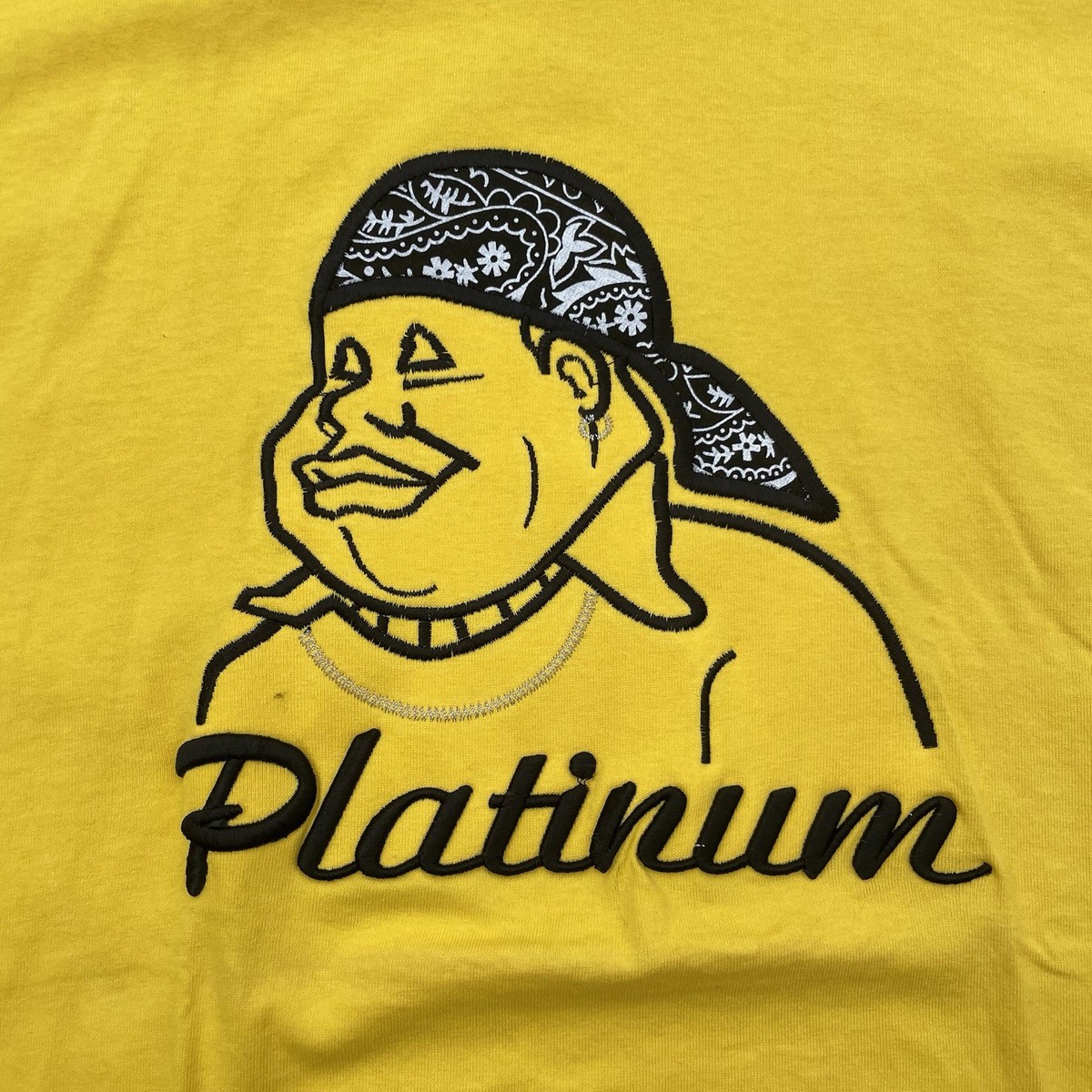 ウェア platinum fubu 2XL Vintage Men's Platinum Fubu Royal Blue Size XXL Blue Fat