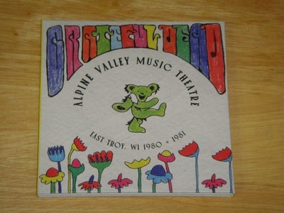 Grateful Dead Enjoying The Ride - 1 Concert only ALPINE VALLEY 1980 1981 3CD NM