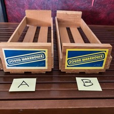 SOUND WAREHOUSE WOOD CASSETTE CASE CRATE HOLDS 16 TAPES NO ISSUES PEACHES RARE !