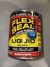 Flex Seal Liquid, 16 oz, Black, Liquid Rubber Coating Sealant