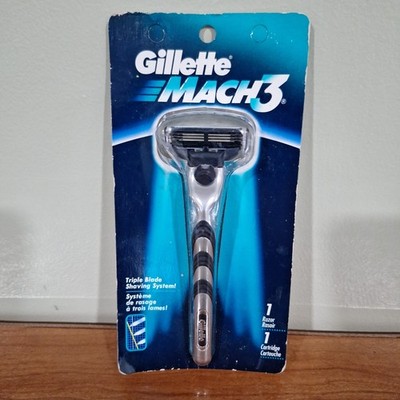 Gillette Mach 3 1998 Promo Razor, Sealed w/o Bar Code