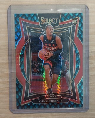 2024-25 Panini Select - Concourse Alexandre Sarr #73 Dragon Scale Prizm /8 (RC)