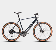 Calibre Stitch Urban Electric Bike, Blue Medium Frame