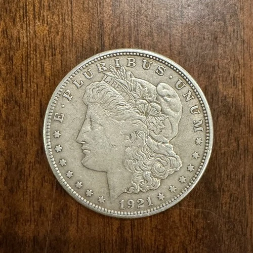 1921 Silver Dollar US Coin E Pluribus UNUM Rare