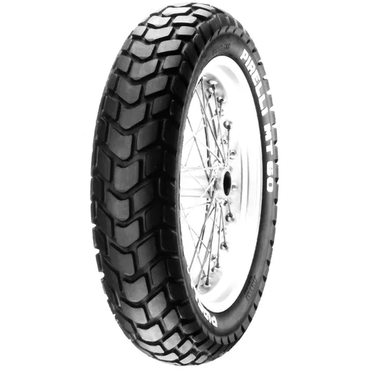 TYRE PAIR PIRELLI 90/90-21 54H MT60 + 120/90-17 64S MT60 (E) - Image 2