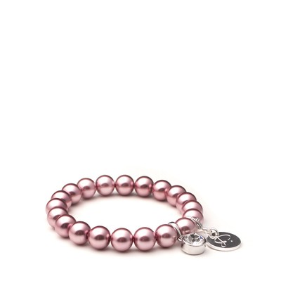 Pertegaz - Pulsera Glass Pearls Rosa Lavanda