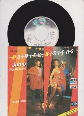 7'' - POINTER SISTERS - Jump (For My Love) - Heart Beat - Planet Records // 1982