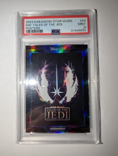 2023 Kakawow Star Wars - Tales Of The Jedi Phantom Poster /125 - PSA Graded 9