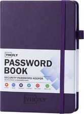 YHCFLY Password Book With Alphabetical Tabs, Hardcover Internet Address And Size