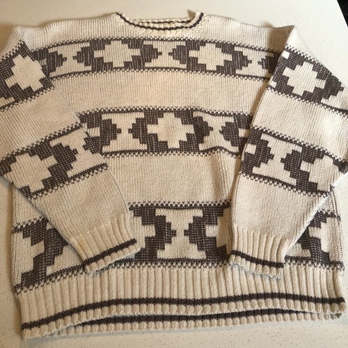 River Brand Men's Pullover Crewneck Sweater Made in USA Size L Cotton - Bild 1 von 4