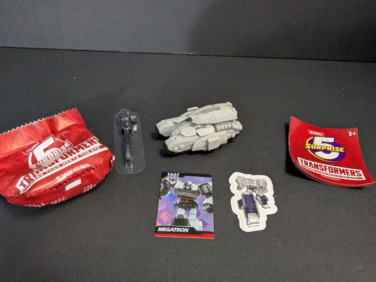 5 Surprise Transformers Serie 1 - 2 Kapseln Mit Mini Figuren - Sammelspielzeug Ab 3 Jahren