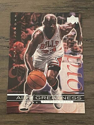 ＠UPPER DECK MICHAEL JORDAN (S1) ポスター NBA 1999-00 Upper Deck Michael Jordan Air of Greatness #136