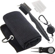 Golf Accessories Kit, Club Cleaning Kit - 3 in 1