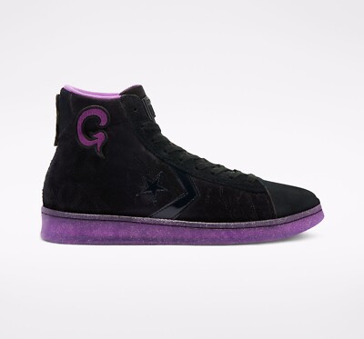 Converse Pro Leather High x Joe Freshgoods Black Purple Size 10 2020
