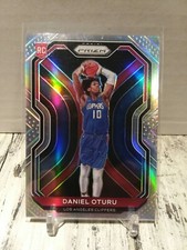 2020-21 Panini Prizm Daniel Oturu Silver Holo ROOKIE Refractor Clippers RC SP C1