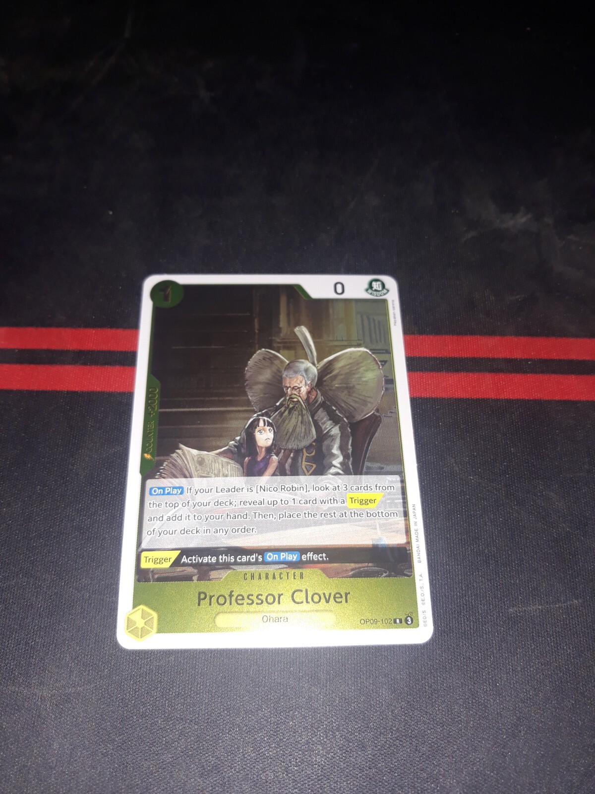 Professor Clover OP09-102 Emperors in the New World Foil