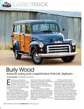 1948 GMC HIGHLANDER ~ GREAT 3-PAGE ARTICLE / AD