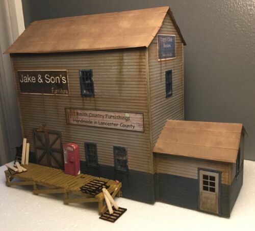 N Scale Jake and Sons Structure Kit Laser Cut - Picture 3 of 6