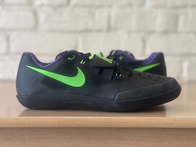 Nike Zoom Rival SD Black Vault Men Size 10 Throwing Shot Put Discus 685135-035