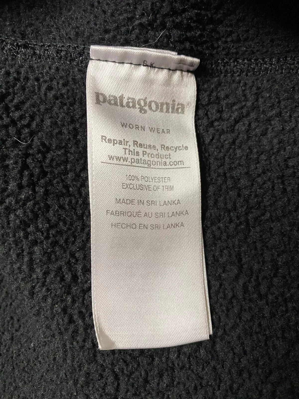 patagonia better fleece full zipper outdoors jacket