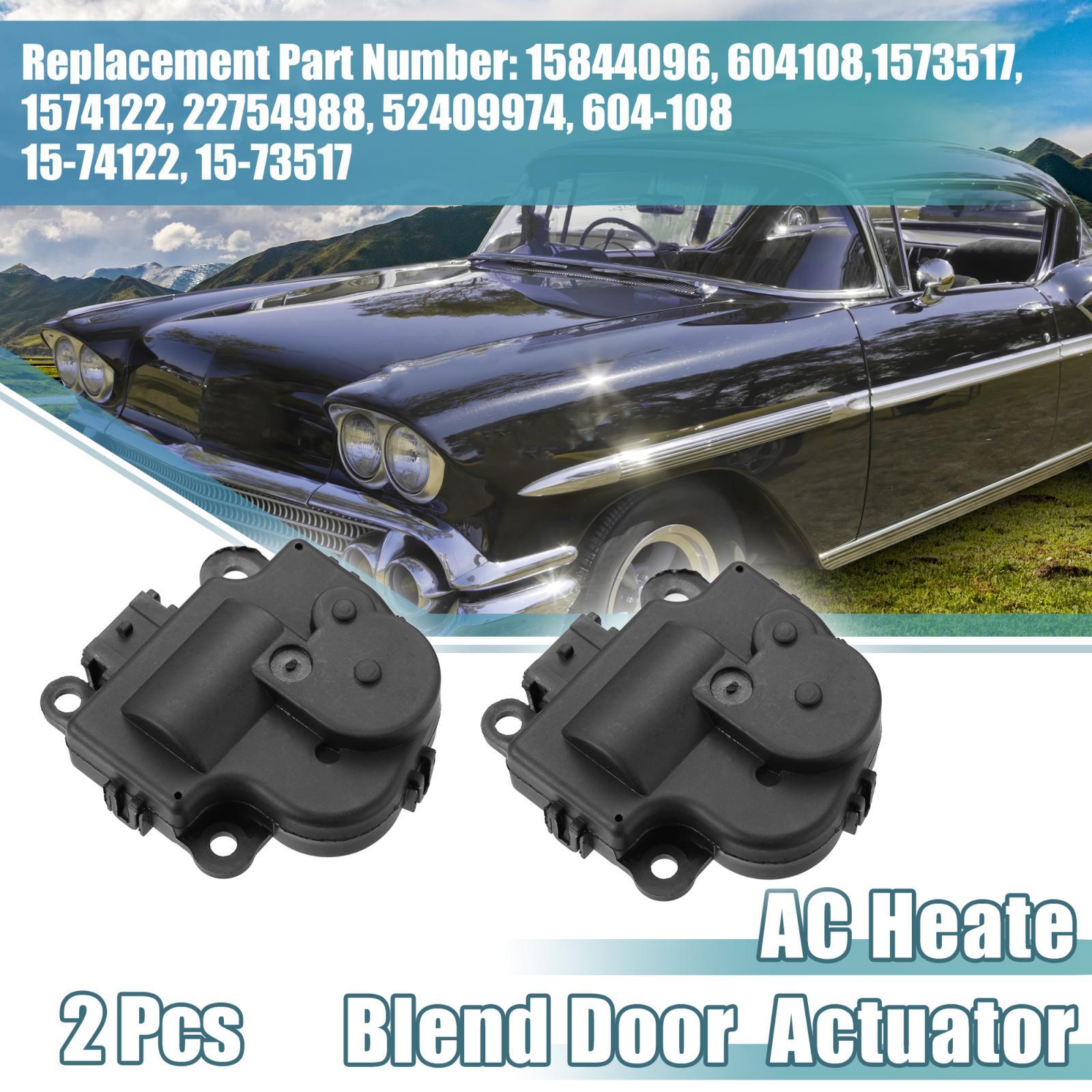 2pcs AC Heater Blend Door Actuator for Chevy Impala 2004-2014 15844096  604108/ | eBay