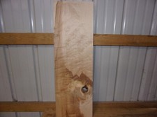 1PC HARD MAPLE LUMBER WOOD KILN DRIED BOARD LOT 1375V HIGHLY FIGURED CURLY WAVY