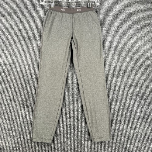 REI Co-op Boys Youth Pants Small 8 Gray Activewear Base Layer Outdoor Hiking