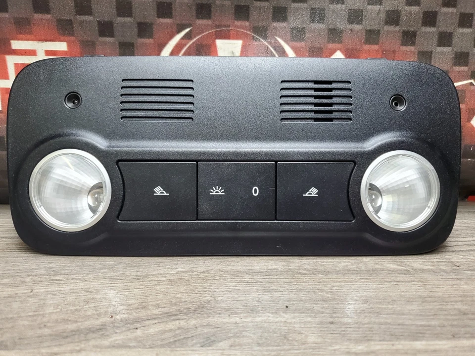 Volkswagen EOS 2008 lámpara de mapa cúpula superior luz de cortesía consola conjunto Foto 3 de 4