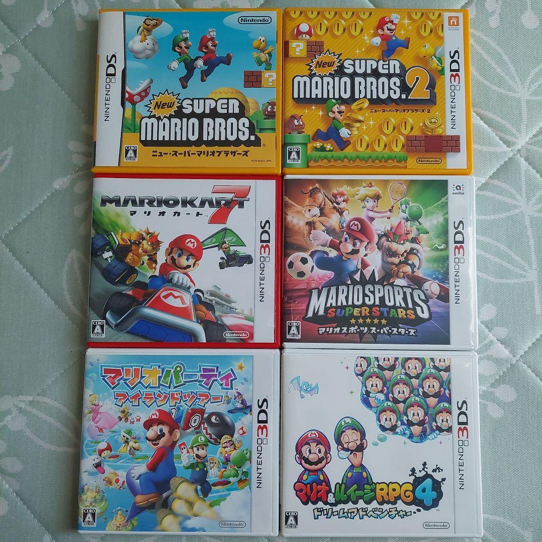 Ds.3Ds Software Mario 6 Piece Set | eBay