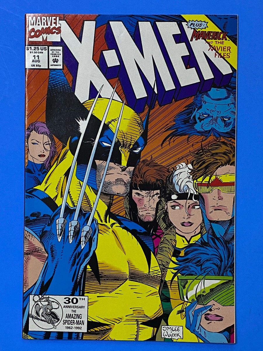 X-MEN #11 (MARVEL 1992) CLASSIC JIM LEE WOLVERINE COVER | NM 9.4