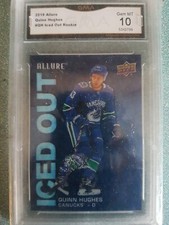 2019/20 UD Allure Iced Out Quinn Hughes